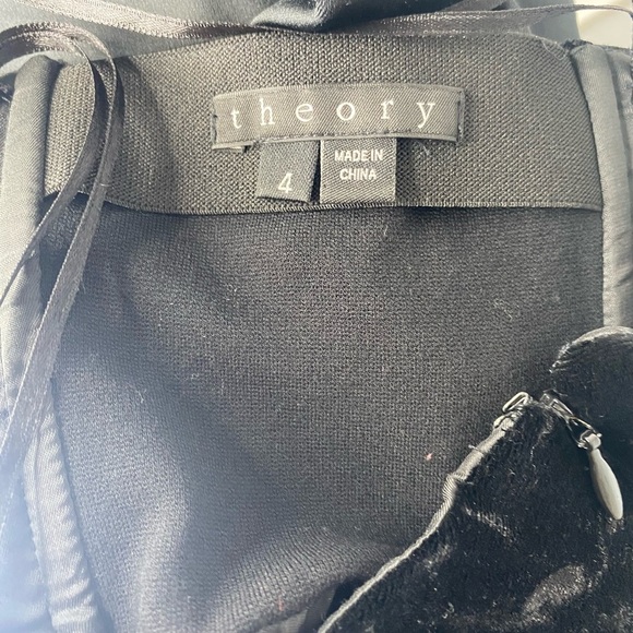 Theory Black Strapless Dress - Picture 2 of 5